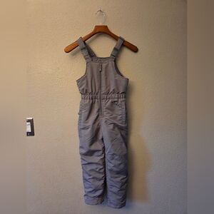 Cozy Kids Gray Overalls Snowboard Ski Snow Warm Winter Snow Bib
